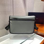 Prada Nylon  Saffiano Classic Double Buckle Shoulder Messenger Bag01  26x20x10cm - 6