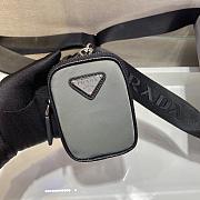 Prada Nylon  Saffiano Classic Double Buckle Shoulder Messenger Bag01  26x20x10cm - 4
