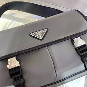 Prada Nylon  Saffiano Classic Double Buckle Shoulder Messenger Bag01  26x20x10cm - 2