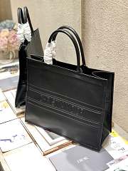 dior book tote Full leather strip embossing 41.5x32x5cm - 3