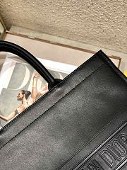 dior book tote Full leather strip embossing 41.5x32x5cm - 5