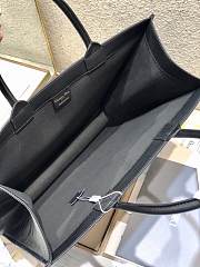 dior book tote Full leather strip embossing 41.5x32x5cm - 4