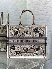 dior book tote flower butterfly01 41x35x18cm - 1