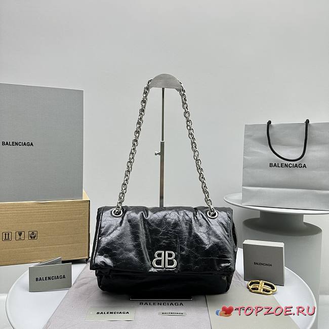Balenciaga monaco bag 27.9x18x9.9CM - 1