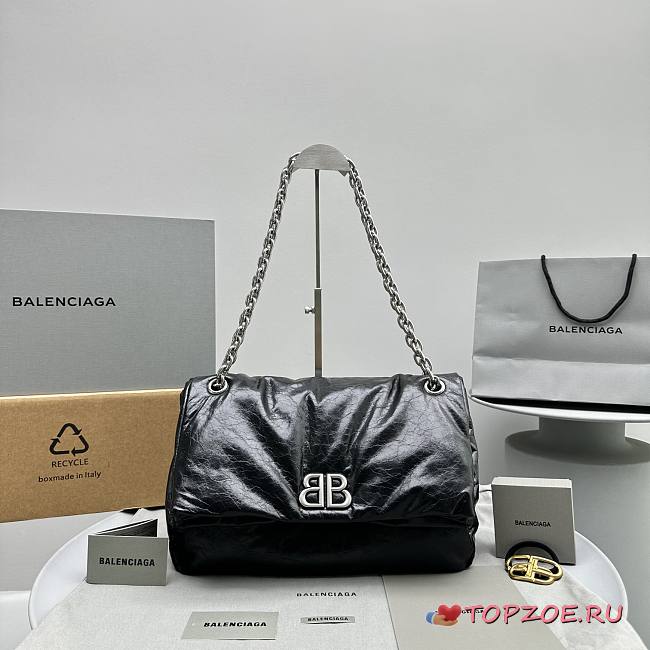 Balenciaga monaco bag01 32.5x22x9.9CM - 1