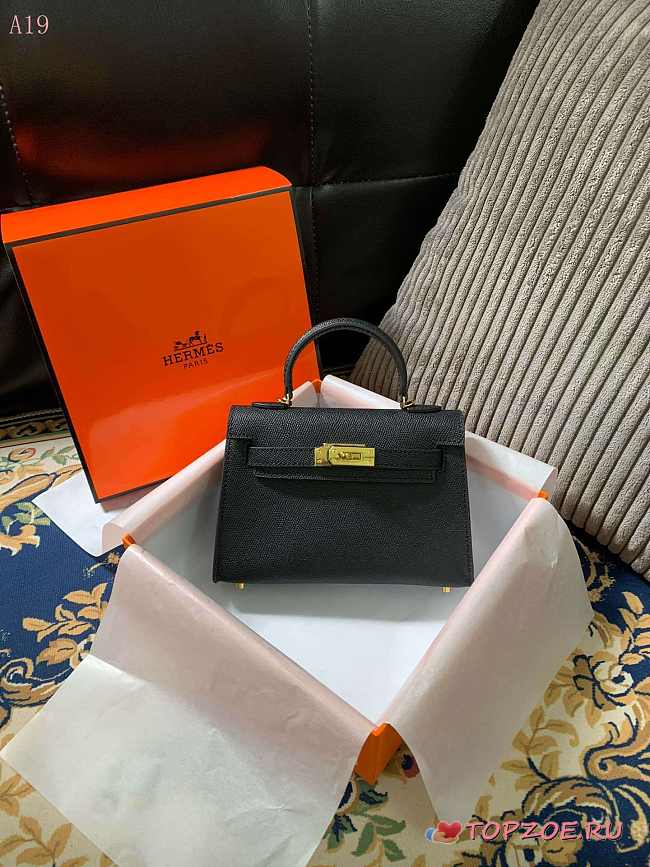 HERMES MINI KELLY2  19cm - 1