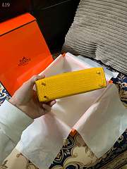 HERMES07 MINI KELLY2  19cm - 3