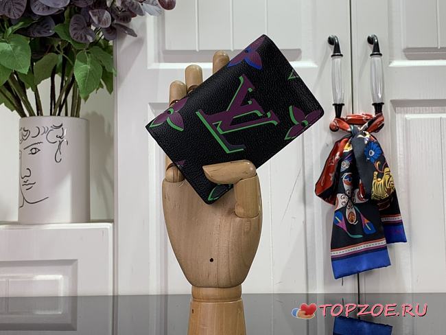 LV Wallet M82372 7.5x11x1cm - 1