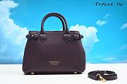 Burberry House Check Fabric Small Banner Tote 27X12X19CM - 1