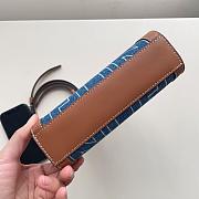 celine Mini Vertical Cabas In Triomphe Canvas 17.0x20.0x4.0cm - 5