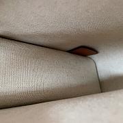 celine01 Mini Vertical Cabas In Triomphe Canvas 17.0x20.0x4.0cm - 4