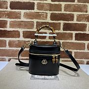 GUCCI Mini Bamboo Shoulder Bag 15.5X13.5X4cm - 1