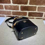 GUCCI Mini Bamboo Shoulder Bag 15.5X13.5X4cm - 6