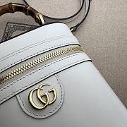 GUCCI Mini Bamboo Shoulder Bag01 15.5X13.5X4cm - 5