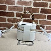 GUCCI Mini Bamboo Shoulder Bag01 15.5X13.5X4cm - 3