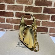 Gucci's 1961 Jackie01 19X13X3cm Pig grain leather - 3