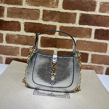 Gucci's 1961 Jackie01 19X13X3cm Lizard pattern01