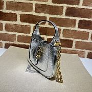 Gucci's 1961 Jackie01 19X13X3cm Lizard pattern01 - 6