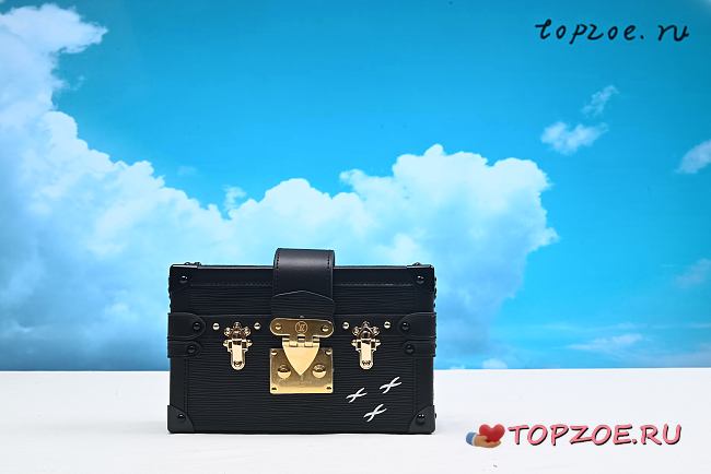 LV Petite Malle-Black Epi 20X13X5CM - 1
