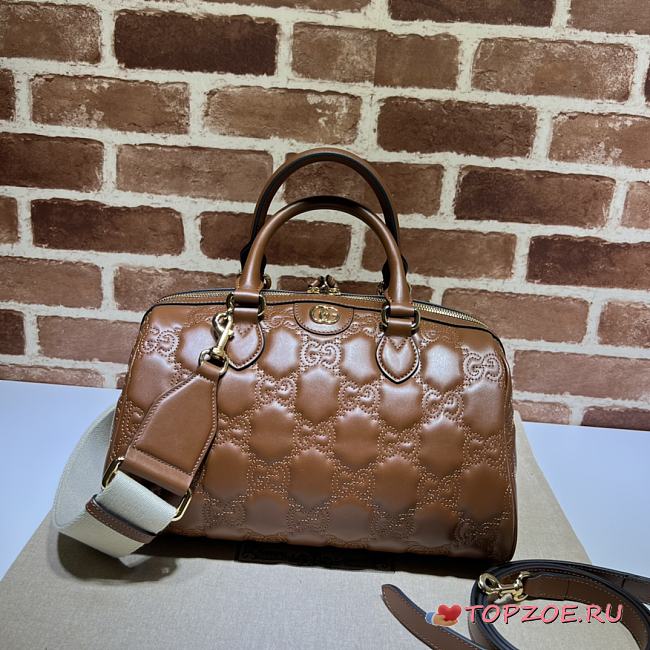 Gucci GG Matelassé leather bag01 31x19x22cm - 1