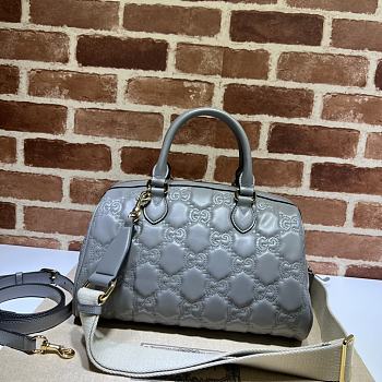 Gucci GG Matelassé leather bag03 31x19x22cm