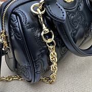 Gucci GG Matelassé leather bag02 19x13x11cm - 4