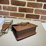 Gucci Matelassé  Top Handle Bag01 18X13X6.5cm - 5