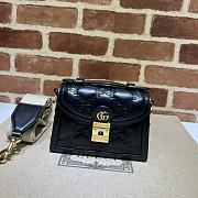 Gucci Matelassé  Top Handle Bag02 18X13X6.5cm - 1