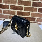 Gucci Matelassé  Top Handle Bag02 18X13X6.5cm - 4