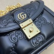 Gucci Matelassé  Top Handle Bag02 18X13X6.5cm - 3