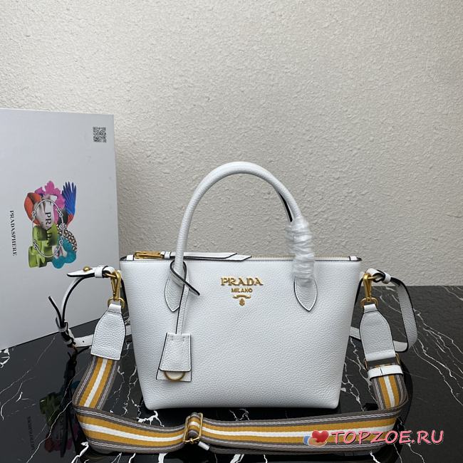 Prada  Handbag Deer grain cowhide 24x19X12cm - 1