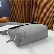 Prada Leather Bag With Shoulder Strap 22X22X12cm - 5