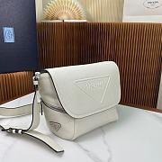 Prada Leather Bag With Shoulder Strap01 22X22X12cm - 4
