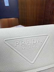 Prada Leather Bag With Shoulder Strap01 22X22X12cm - 2