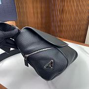 Prada Leather Bag With Shoulder Strap02 22X22X12cm - 3