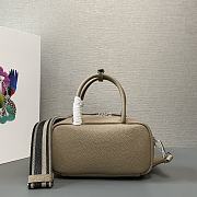 Prada Leather top-handle bag 02 - 24x12x8.5cm - 5