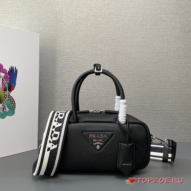 Prada Leather top-handle bag 03 - 24x12x8.5cm - 1
