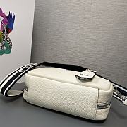 Prada Leather top-handle bag white - 24x12x8.5cm - 3