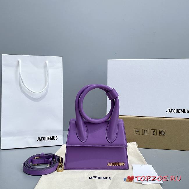 JACQUEMUS LE CHIQUITO NOEUD01 18x15.5x8cm - 1