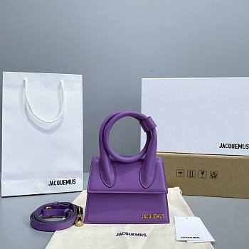 JACQUEMUS LE CHIQUITO NOEUD01 18x15.5x8cm