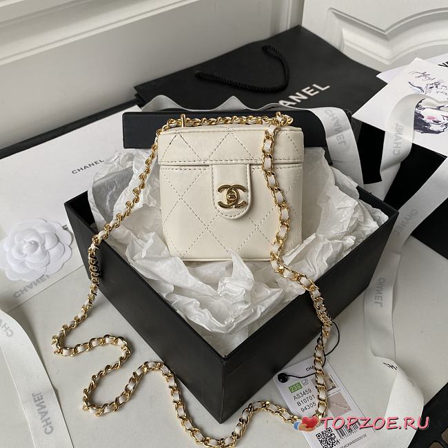 chanel Chain crossbody bag cosmetic bag 9.5X10.5X7cm - 1