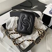 chanel Chain crossbody bag cosmetic bag01 9.5X10.5X7cm - 6
