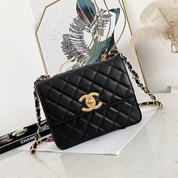 chanel Ohanel Classic  Flap Bag01 25x20x9cm