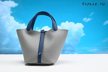 Hermes Picotin 18 Clemence  18x18x13cm