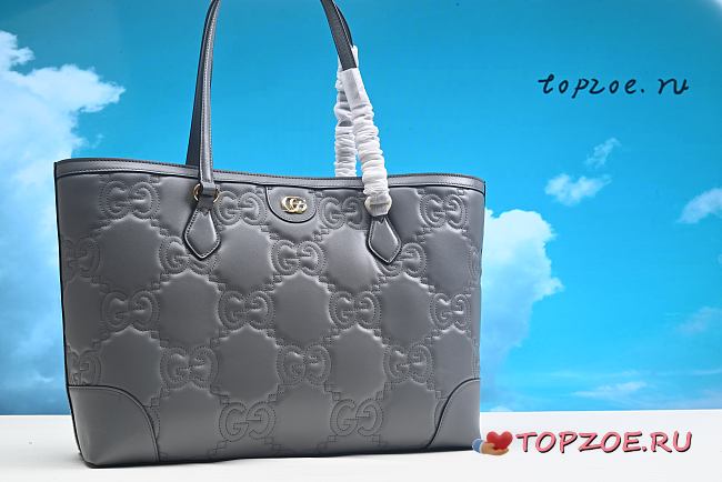 GUCCI  Leather Tote 37x28x14cm - 1
