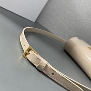 PRADA BRUSHED lesther handbag 28.5x14x7cm - 6