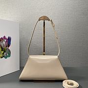 PRADA BRUSHED lesther handbag 28.5x14x7cm - 3