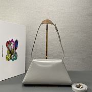 PRADA BRUSHED lesther handbag01 28.5x14x7cm - 4
