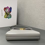 PRADA BRUSHED lesther handbag01 28.5x14x7cm - 3