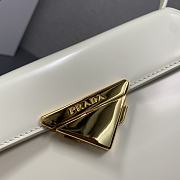 PRADA BRUSHED lesther handbag02 28.5x14x7cm - 6